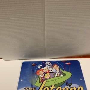 Tin plate of The Jetsons Family.